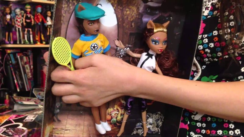 [Сравнение: Оригинал и Подделка Куклы Monster High] #4. Детки монстрики и гигантский Клод