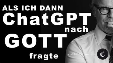 🔥ChatGPT: "Wenn ich GOTT wäre..." Antwort auf meine Frage an die KI. Essay von Langemann