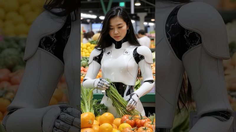 A Robot Preparing Dinner #robot