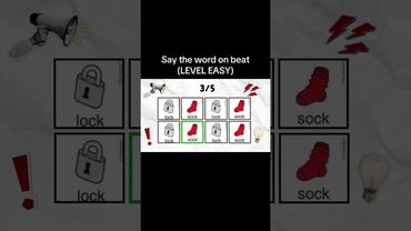 Say the word on beat. (EASY)