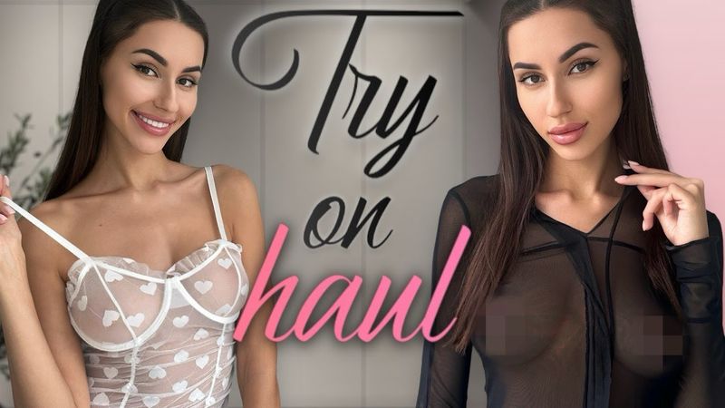 [4K USA] Carla Transparent Fashion Picks | Stylish Try-On Haul