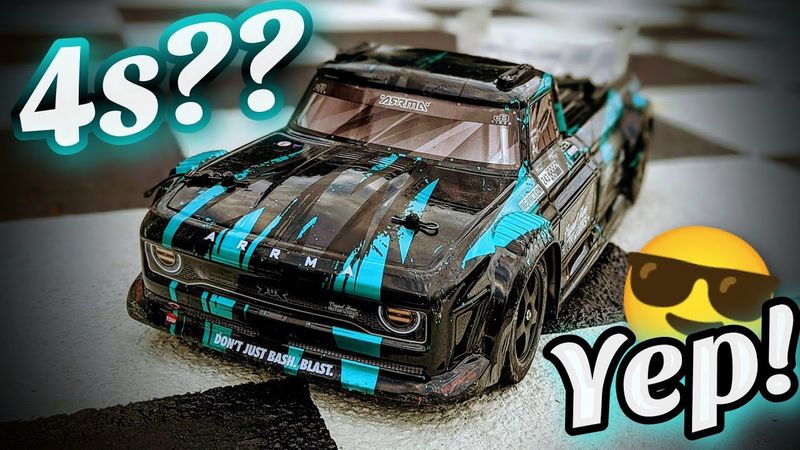 Arrma Infraction 4s BLX?!💥Highspeed Pinion - Onroad/Offroad and Speedrun BASH!!