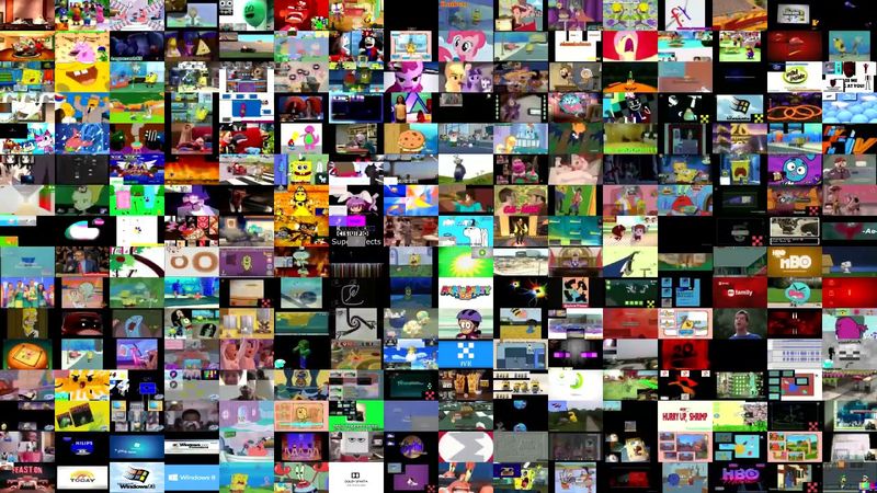 Sparta Remixes Mega Side by Side (Barney & Friends Version)