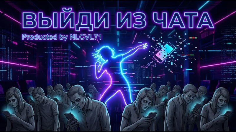 NLCVL71 — ВЫЙДИ ИЗ ЧАТА (Премьера AI Клипа 2025) | Slap House / Dance Хит 🔥