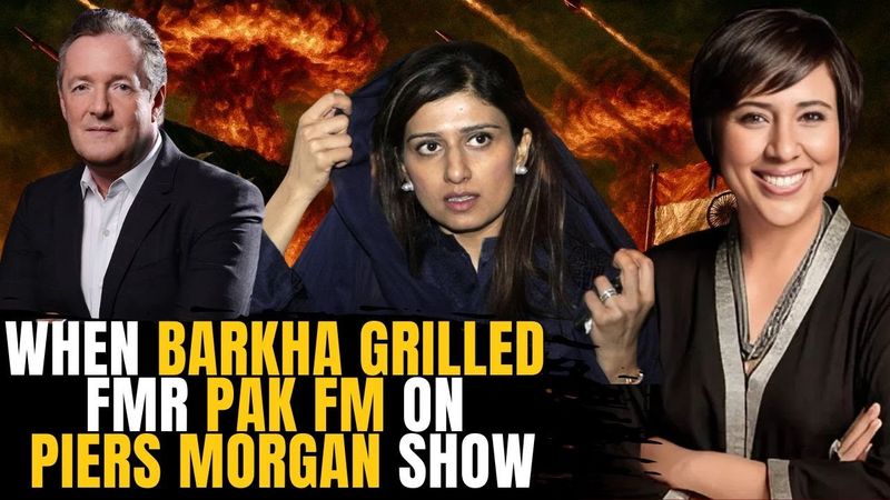 India Vs Pakistan I How Barkha's Questions Made Ex Pak FM Run From Piers Morgan Show I Op Sindoor