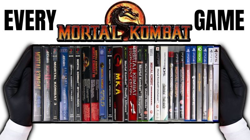 I Unboxed Every MORTAL KOMBAT Game EVER