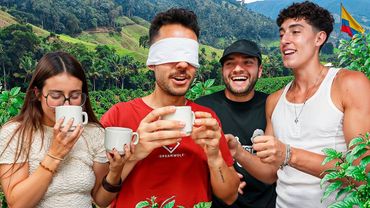 Probando EL MEJOR CAFÉ DEL MUNDO en Colombia - TheGrefg