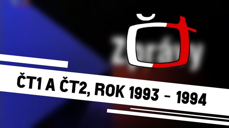 Archiv TV 30 - ČT1 a ČT2, rok 1993 - 1994, znělky, reklamy, upoutávky, [ REUPLOAD ]