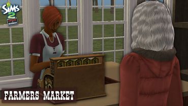 Run Your Own FARMERS MARKET in The Sims 2!