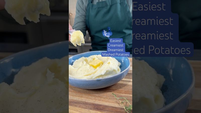 No gummy lumpy mashed potatoes this Thanksgiving #cooking #thanksgivingfood