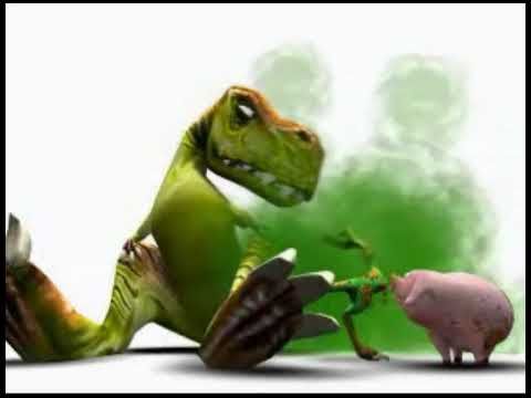 Динозавр и свинья 1.flv