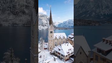 Breakfast with a view in Hallstatt 🦢❄️✨