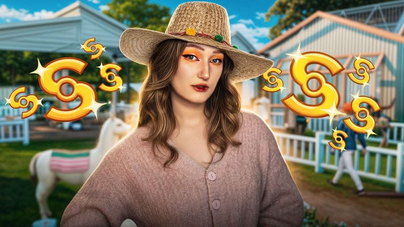 Построила рабочий зоопарк на ферме в Симс 4