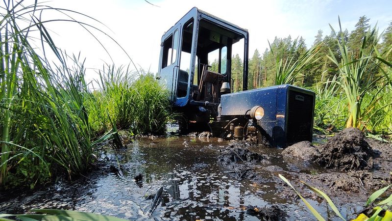 Оживили бешеную табуретку /  Т70 победил болото