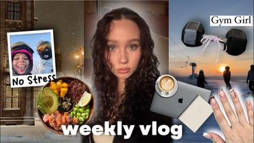 vlog: зимняя сессия❄️//горные лыжи🧣//✨прогулки и спорт★彡