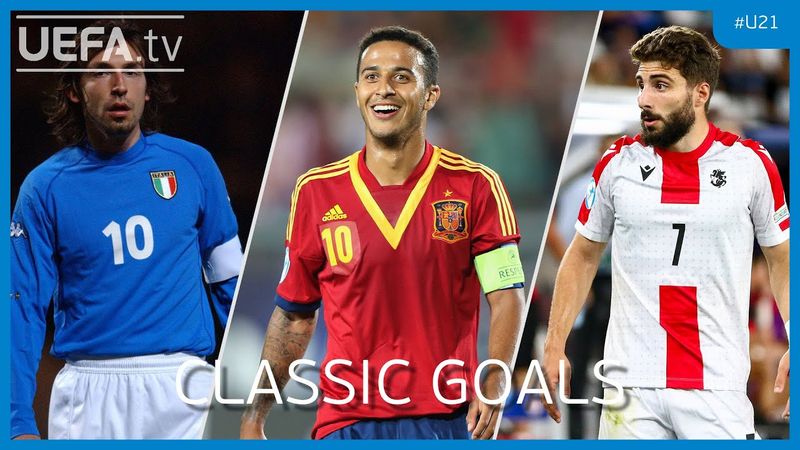 ⚽ PIRLO, THIAGO, DAVITASHVILI | Classic UNDER-21 EURO Goals!