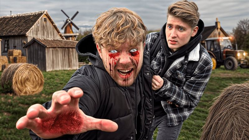 МОЙ ДРУГ СОШЕЛ С УМА В ЖУТКОЙ ДЕРЕВНЕ. АНТОН НАБРОСИЛСЯ НА ПСИХА