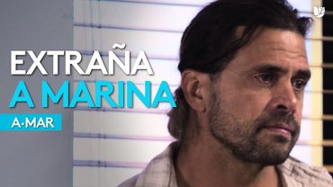 Gabriel sufre por la ausencia de Marina en su casa | A.Mar | Capítulo 16