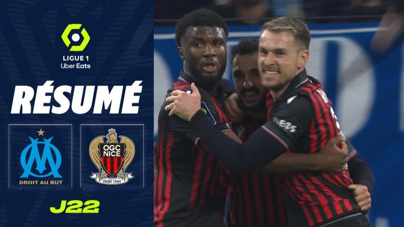 OLYMPIQUE DE MARSEILLE - OGC NICE (1 - 3) - Résumé - (OM - OGCN) / 2022-2023