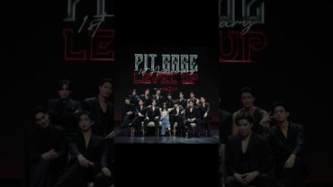 She is literally the gangster with her bodyguards #levelup #fanmeet #photoshoot #1stanniversary