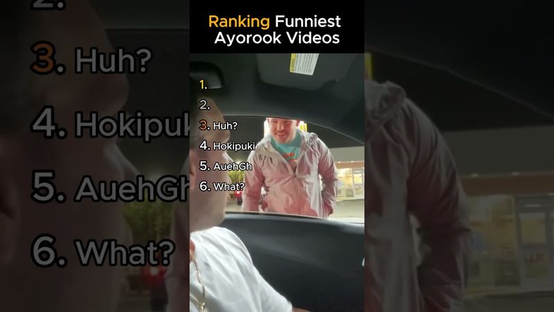 Ranking top 6 Funniest Ayorook Videos #shorts #memes #funny #memesdaily
