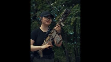 “I’m not ready”😂 FRT SCAR17 NOT FULL AUTO! #cinematic #pewgun #fun #firearm #shooting #rangeday