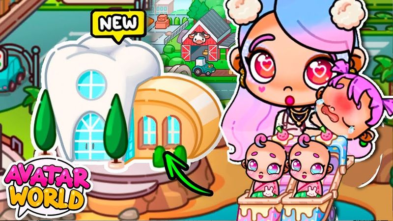 ЗУБНОЙ ВРАЧ НА ФЕРМЕ 🦷😱 ИСТОРИЯ AVATAR WORLD 💕 РУТИНА СЕМЬИ 👨‍👩‍👧‍👦 ЛОШАДИ ОБНОВЛЕНИЕ СЕРИАЛ