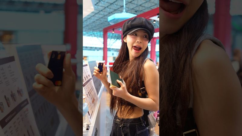 多慧要回韓國過生日前請送機粉絲喝飲料！一口氣買了12杯飲料 她要在台灣買房子的💰跟方唐鏡一樣在反覆橫跳🤣 ​⁠@lee_dahye #李多慧 #이다혜 #啦啦隊 #cheerleader