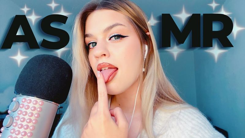 ASMR 💦SPIT PAINTING💦АСМР МАКІЯЖ СЛИНОЮ *звуки рота*