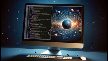 Задача N-тел, метод Эйлера, моделирование на языке Си