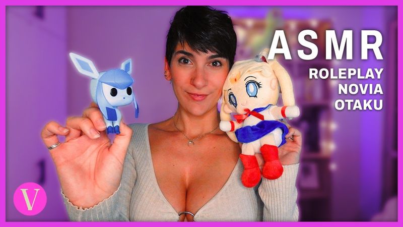 ASMR | ROLEPLAY Soy tu NOVIA OTAKU Friki Cariñosa [Susurros]