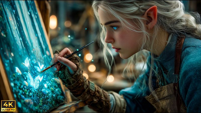 High Elves of Lumina Fae 🏰 Magical Academy Cinematic Fantasy Ambience