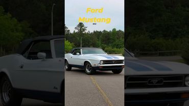 1972 Ford Mustang Convertible "Olympic Sprint Edition"