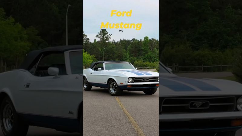 1972 Ford Mustang Convertible "Olympic Sprint Edition"