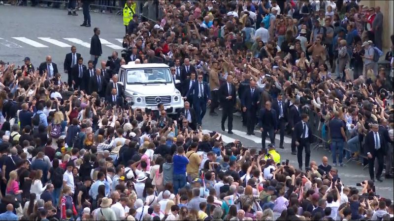 Holy Mass on Easter Sunday with Pope Francis 20 April 2025 HD