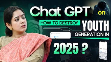How to destroy Youth Generation in 2025? | Answer by Chat GPT | Dr. Tanu Jain Ma'am #drtanujain