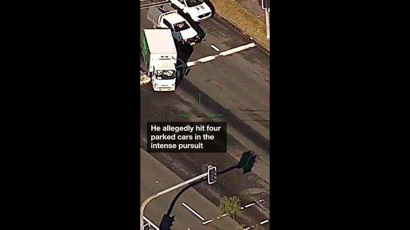 Man arrested after allegedly stolen Woolies truck leads police on wild chase