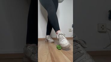 Girl crushing toy cars 2