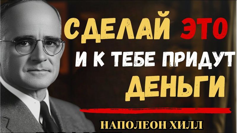 СДЕЛАЙ ЭТО, И К ТЕБЕ ПРИДУТ ДЕНЬГИ: НЕОСПОРИМЫЕ ЗАКОНЫ ПРИТЯЖЕНИЯ БОГАТСТВА | Наполеон Хилл