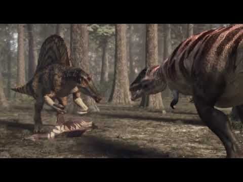 Spinosaurus vs Carcharodontosaurus - Спинозавр против Кархародонтозавра [RUS]