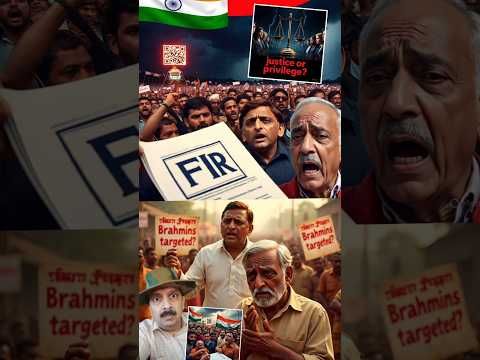 Brahmin Community Controversy | FIR, Reservation Debate, Akhilesh Yadav Rally #Shorts