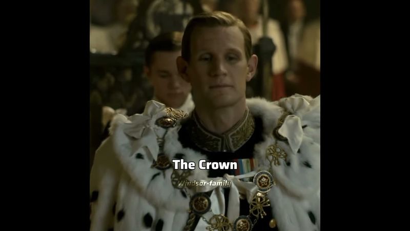 The queen's coronation, the crown vs real life #windsorfmly #royalfamily #queenelizabethii