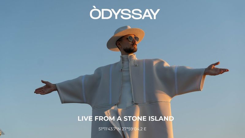 ODYSSAY - Live @ Stone Island / Melodic Techno & Progressive House (Lake Sunset Session)