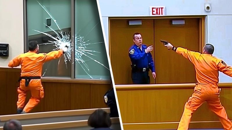 Самый Невероятный побег из зала суда ЗА ВСЕ ВРЕМЯ...