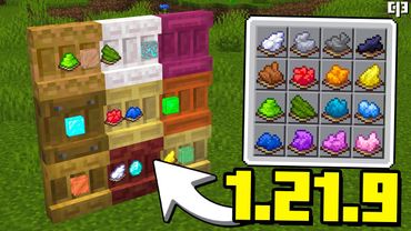 НОВЫЕ ПОЛКИ и КРАСИТЕЛИ в Майнкрафт 1.21.9
