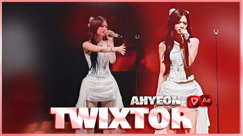 TWIXTOR CLIPS 4K BABYMONSTER AHYEON FOCUS  HELLO MONSTERS IN SEOUL