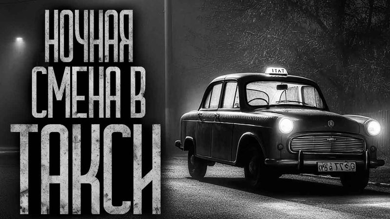 НОЧНАЯ СМЕНА В ТАКСИ! Страшные истории и страшилки.