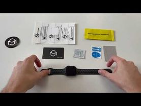 Пошаговая видео-инструкция. Как наклеить защитную гидрогелевую пленку на часы и фитнес браслет?
