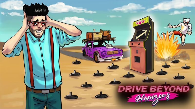 САМАЯ ОЧЕВИДНАЯ ЛОВУШКА В DRIVE BEYOND HORIZONS (МЫ ПОПАЛИСЬ) :D