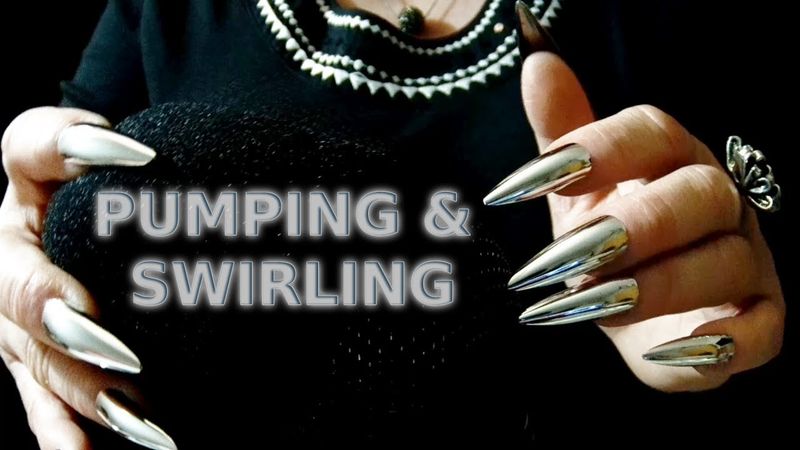 Swirling & Pumping ASMR | Fast & Slow Cover Swirls and Light Bare Mic Tapping/Scratching